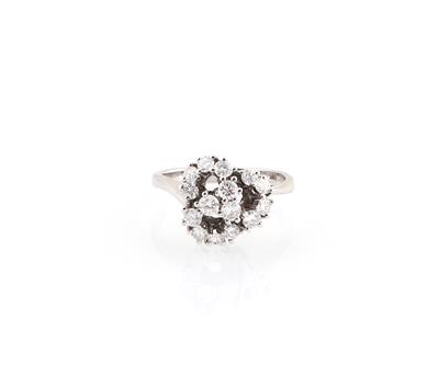 Brillantring zus. ca. 0,80 ct - Schmuck