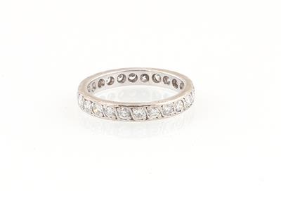 Brillant Memoryring zus. ca. 0,70 ct - Jewellery