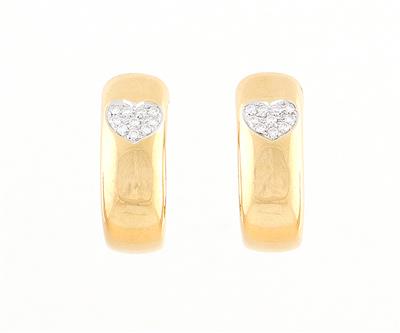 Brillant Ohrclips zus. ca. 0,15 ct - Jewellery