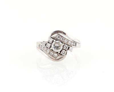 Brillantring zus. ca. 0,80 ct - Jewellery