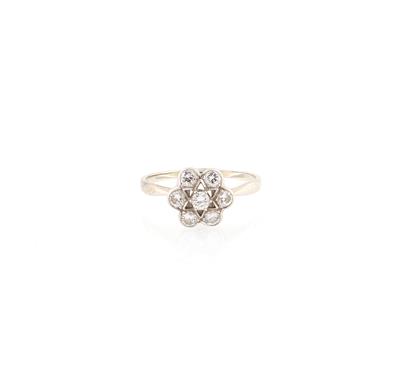 Brillantring zus. ca. 0,55 ct - Klenoty