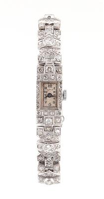 Diamant Damenarmbanduhr zus. ca. 4,50 ct - Jewellery