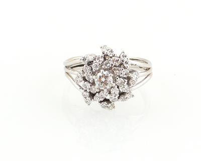 Diamantring zus. ca. 0,60 ct - Klenoty