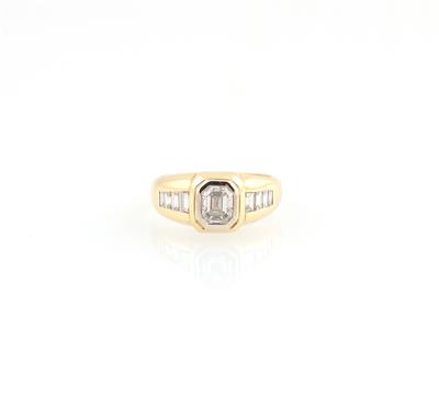 Diamantring zus. ca. 1,15 ct - Schmuck