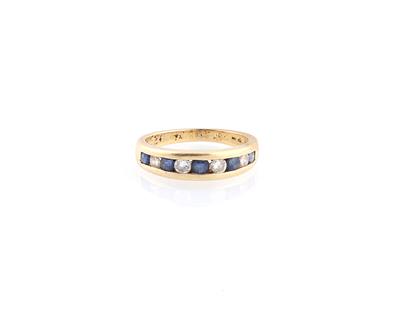 Brillant Saphir Ring - Klenoty