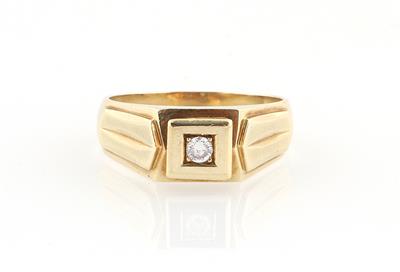 Brillantsolitärring ca. 0,10 ct - Schmuck