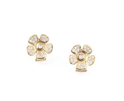 Brillantohrclips zus. ca. 0,60 ct - Schmuck