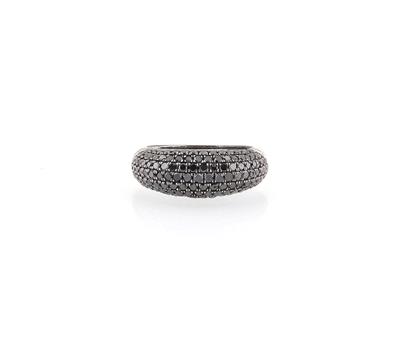 Ring mit behandelten Diamanten zus. ca. 1,50 ct - Schmuck