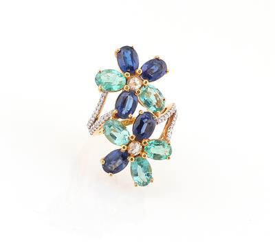 Smaragd Kyanitring - Jewellery