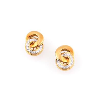 Brillantohrclips zus. ca. 0,72 ct - Jewellery