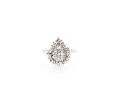 Brillantring zus. ca. 0,40 ct - Schmuck