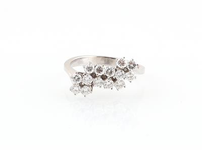 Brillantring zus. ca. 1 ct - Schmuck