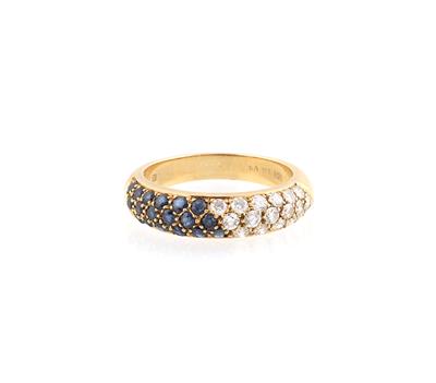 Brillant Saphir Ring - Gioielli