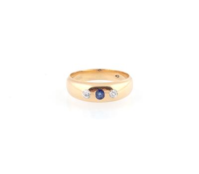 Altschliffbrillant Ring zus. ca. 0,20 ct - Gioielli