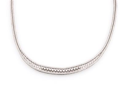 Brillantcollier zus. ca. 0,60 ct - Klenoty