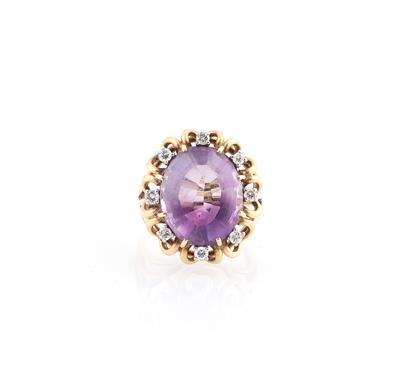 Brillant-Amethystring - Jewellery