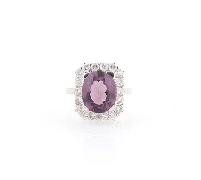 Brillant Amethystring - Schmuck