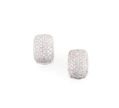 Brillant Klappcreolen zus. ca. 1,00 ct - Jewellery