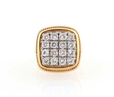 Brillantring zus. ca. 1,60 ct - Jewellery