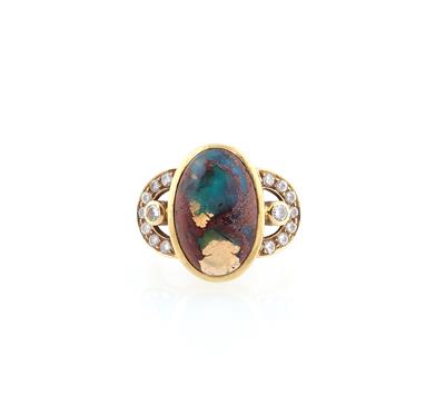 Brillant Matrixopal Ring - Jewellery