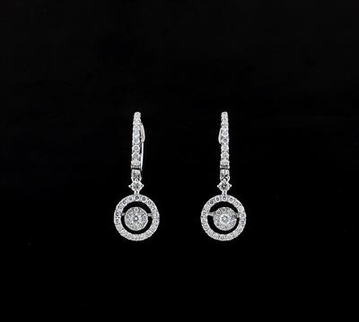 Brillant Ohrringe zus. 0,75 ct - Jewellery