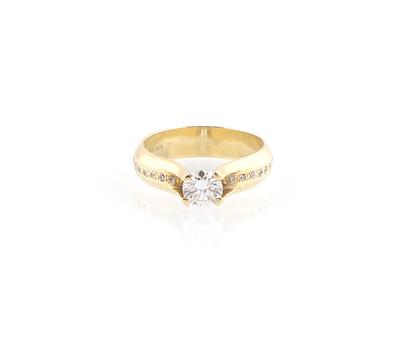 Brillantring zus. ca. 0,75 ct - Jewellery