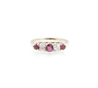 Altschliffdiamant Ring - Schmuck