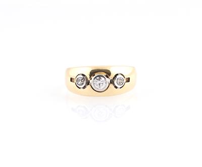 Diamantring zus. ca. 0,40 ct - Schmuck