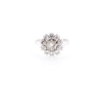 Diamantring zus. ca. 1 ct - Schmuck