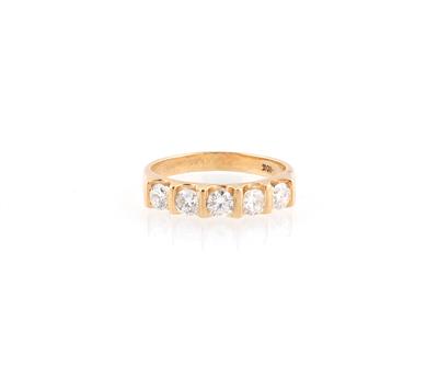 Brillantring zus. ca. 0,75 ct - Schmuck