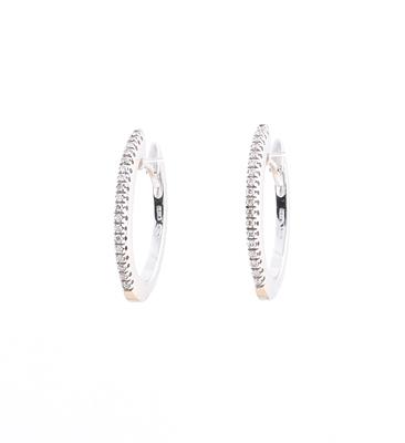 Brillant Creolen zus. ca.0,36 ct - Jewellery