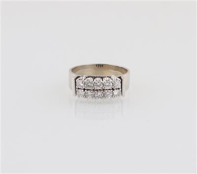 Brillantring zus. ca. 0,70 ct - Klenoty