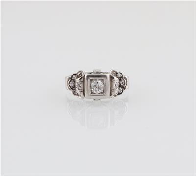 Diamantring zus. ca. 0,30 ct - Gioielli