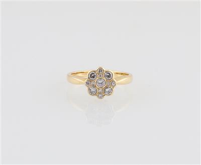 Diamantring zus. ca. 0,40 ct - Gioielli