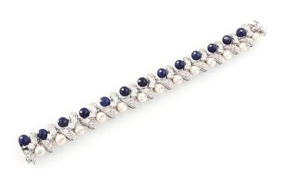 Brillant Lapislazuli Armband - Schmuck