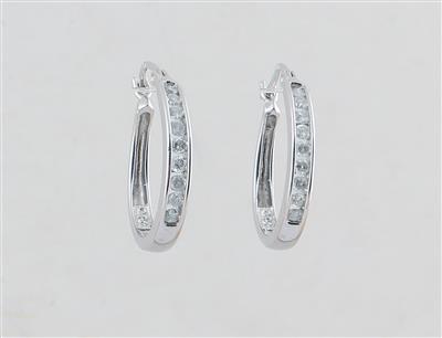 Brillantcreolen zus. ca. 0,50 ct - Jewellery