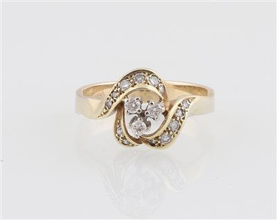 Brillant Diamantring zus. ca. 0,30 ct - Gioielli