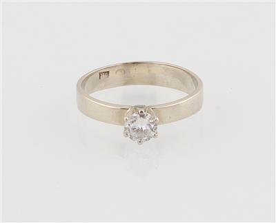 Brillant Solitärring ca. 0,35 ct - Schmuck