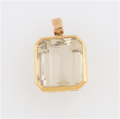 Citrinanhänger ca. 65 ct - Schmuck