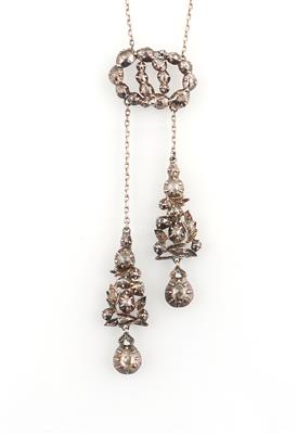 Diamantcollier zus. ca. 1 ct - Jewellery