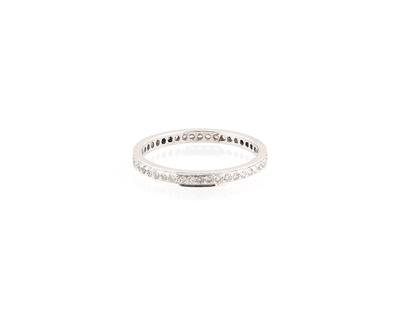 Brillant Memoryring zus. ca. 0,22 ct - Gioielli