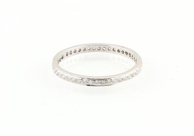 Brillant Memoryring zus. ca. 0,24 ct - Jewellery