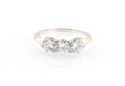 Brillantring zus. ca. 1 ct - Schmuck