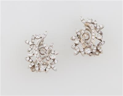 Diamant Ohrclips zus. ca. 1,60 ct - Jewellery