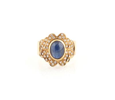 Brillant Saphir Ring - Klenoty