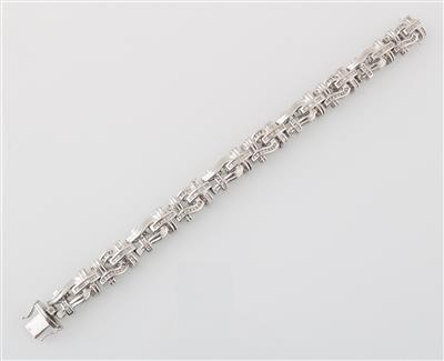 Diamant Armband zus. ca. 4 ct - Klenoty