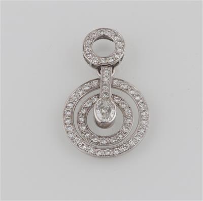 Diamantanhänger zus. ca.1,70 ct - Gioielli