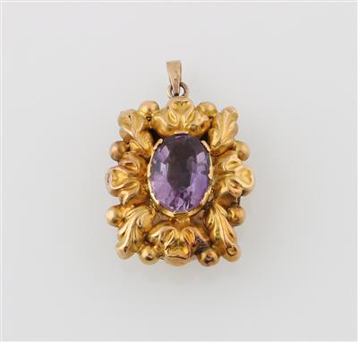 Amethyst Medaillon - Schmuck