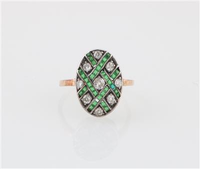 Altschliffdiamant Ring zus. ca. 0,50 ct - Schmuck