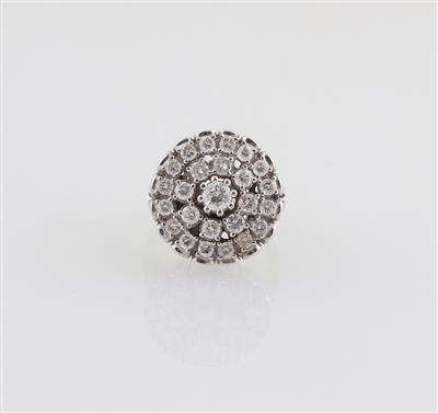 Brillantring zus. ca. 1,60 ct - Schmuck